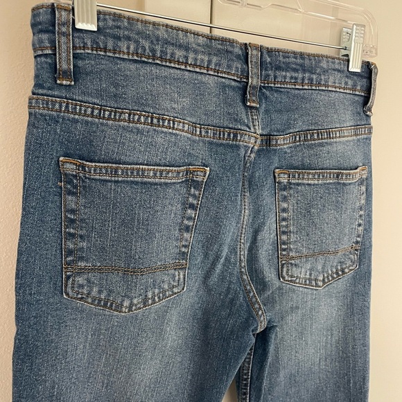 Girls Cat & Jack Stretch Bootcut Jeans, Size 14 Adjustable Waist, Boot Cut - Picture 5 of 9